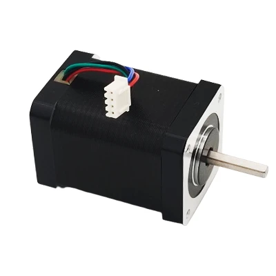 NEMA 17 बाइपोलर 1.8डिग्री 0.65Nm 4V 1.5A 42x42x60mm 4 वायर्स स्टेपर मोटर